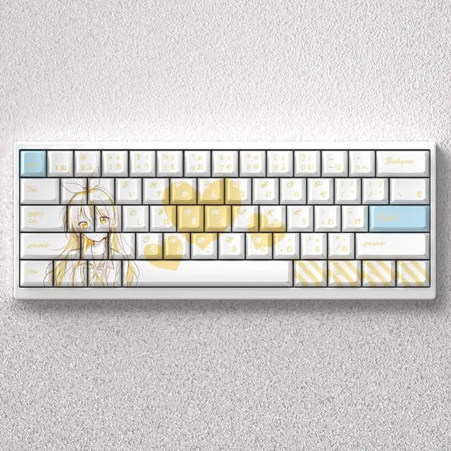 Alt view image 3 of 5 - Tsuchiya Kanji Keycap - Fake Romantic Theme Keycap with PBT Material, Compatible with 60, 65, 68 Arrangement Keyboards