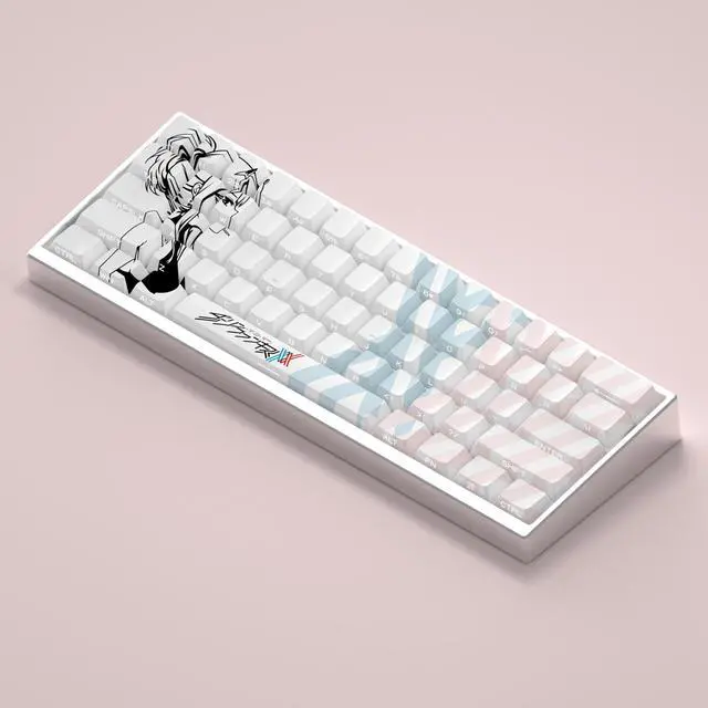 Alt view image 5 of 5 - National team 02 keycap theme side-engraving is compatible with American and Canadian Lion MAD60 and MAD68 personalized keycaps.