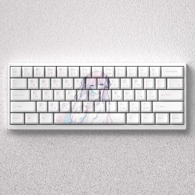 Alt view image 3 of 3 - Nakano Nana Keycap 2D Theme High-Poly PBT Fully Engraved Compatible with 60, 65, 68