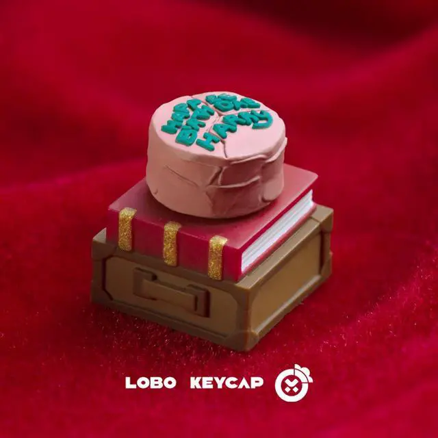 Main image of Harry Potter Cake Rotatable Keycap Single Resin Mechanical Keyboard Cap Personalized Customized ESC Gift (Just the Keycap)