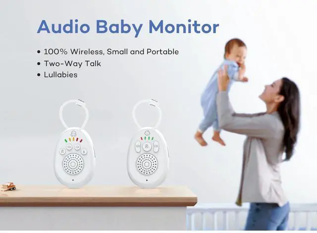 Alt view image 4 of 7 - WUSU ABM01 Lullaby Baby Walkie-Talkie Baby Monitor Baby Care Device Two-Way Communication Baby Guardian Device