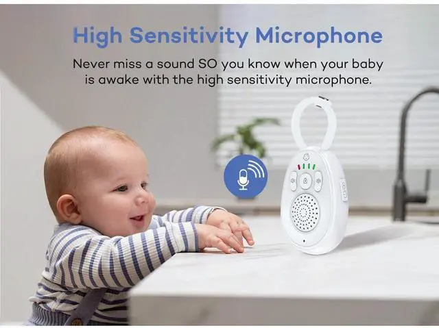 Alt view image 7 of 7 - WUSU ABM01 Lullaby Baby Walkie-Talkie Baby Monitor Baby Care Device Two-Way Communication Baby Guardian Device