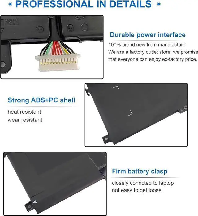 Alt view image 4 of 4 - SU06XL L29184-005 Laptop Battery for HP Spectre X360 Convertible 15-df0xxx 15-df1xxx 15-df0033dx 15-df1033dx 15-df0069nr 15t-df100 15-df1043dx 15-df1043dx 15-df0013dx 15-DF 15T-DF L29048-271 SU06084XL