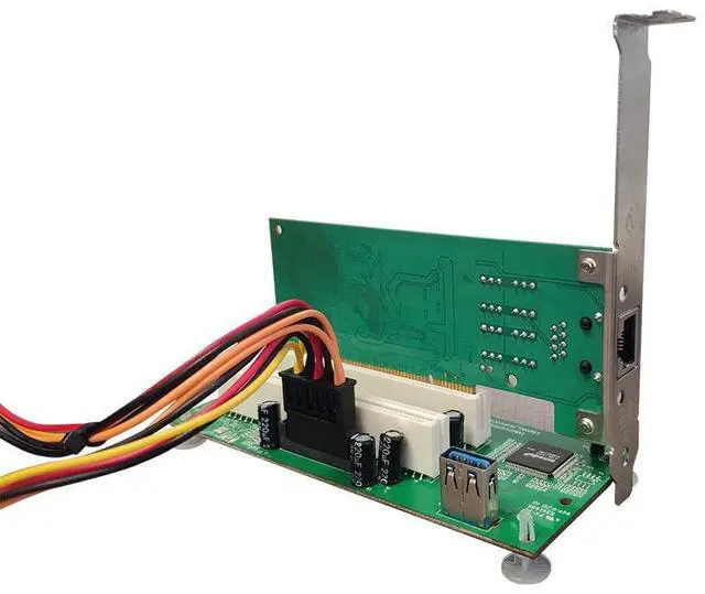Alt view image 2 of 7 - PCIe to 2 x PCI Adapter Card, PCI-e to PCI Expansion Card, Supports Capture Card, Tax Card, Creative Sound Card, USB Interface PCIe