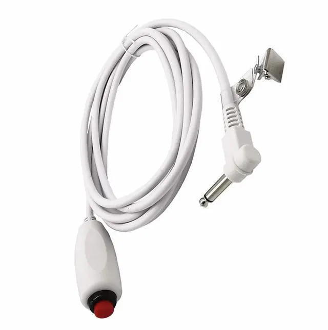 Alt view image 4 of 5 - 6.35mm Nurse Call Button Waterproof Patient Emergency Call Cord, Nurse Call System Accessory (9.8 ft)