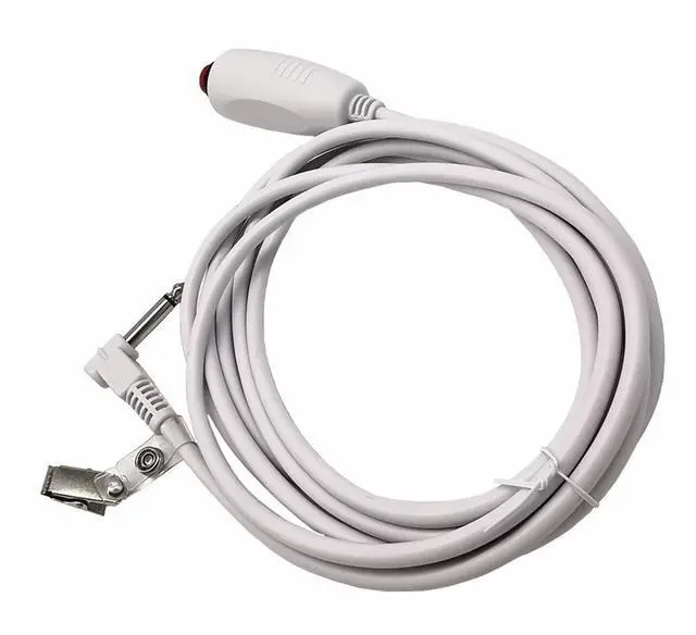Alt view image 3 of 5 - 6.35mm Nurse Call Button Waterproof Patient Emergency Call Cord, Nurse Call System Accessory (9.8 ft)