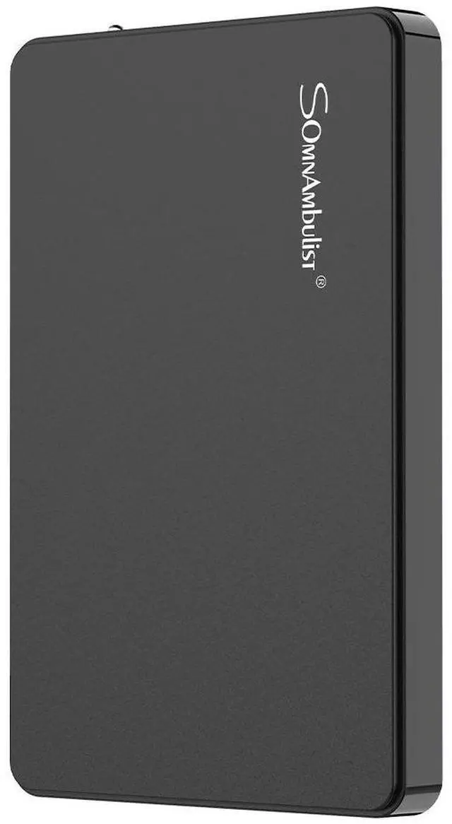 Main image of Portable External Hard Drive 500GB / 1TB / 2TB, USB 3.0 High-Speed, Compatible with Windows, Mac, Linux, Smart TV, TV Box, Router & OTG Devices 320GB black