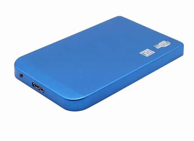 Main image of High-Speed Portable External Hard Drive 2TB / 1TB / 500GB, USB 3.0, for PC & Laptop 1TB blue