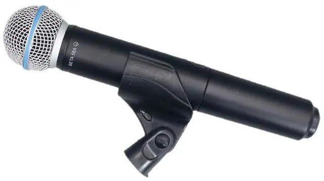 Alt view image 4 of 4 - BLX24/BETA58A One-to-One Wireless Microphone for Outdoor Concert Live Streaming High-Fidelity PG58