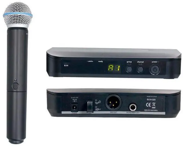 Main image of BLX24/BETA58A One-to-One Wireless Microphone for Outdoor Concert Live Streaming High-Fidelity PG58