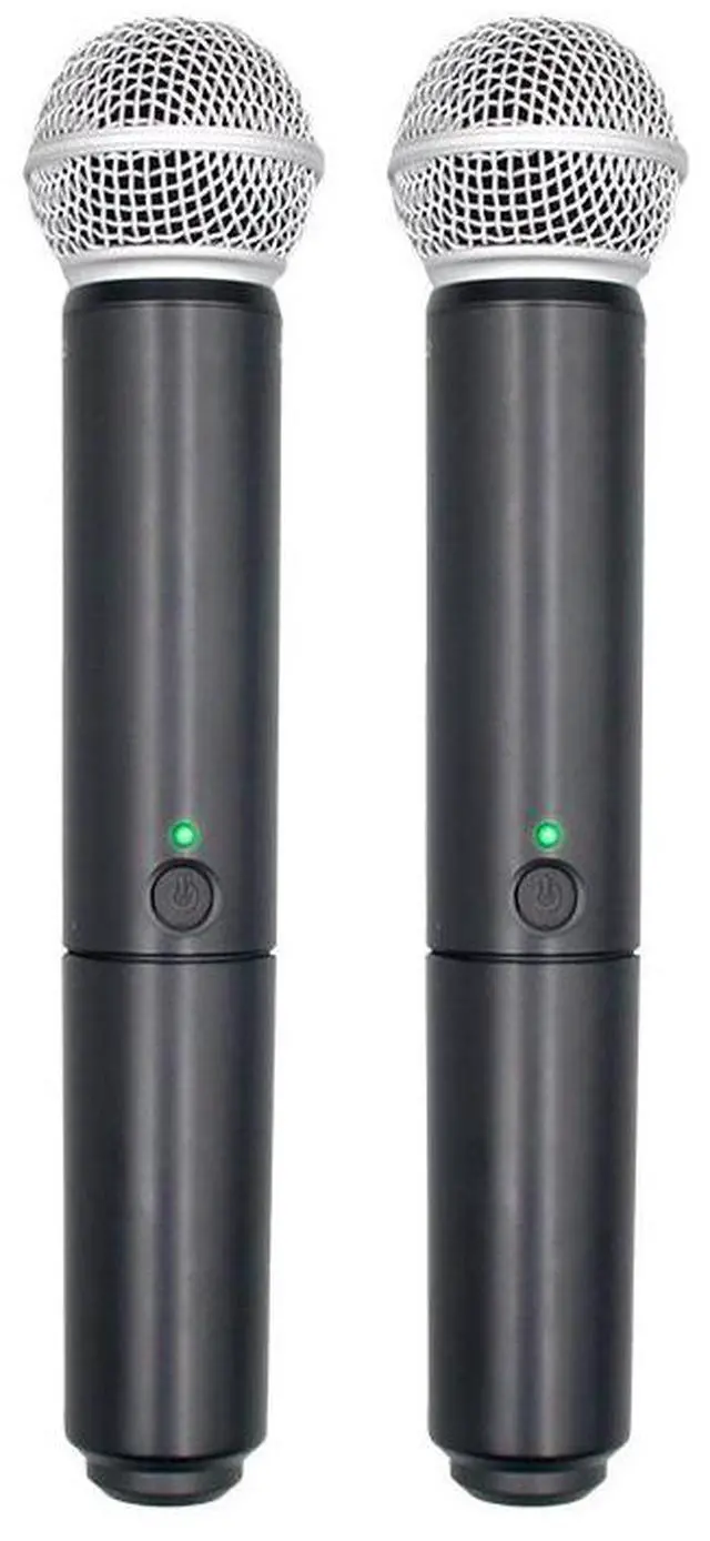 Alt view image 4 of 4 - BLX288/SM58 Wireless Handheld Microphone - One for Two - BETA58 Host Speaker Dynamic Microphone BLX288 with 58A