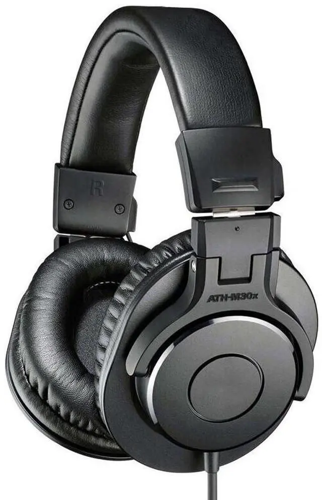 Alt view image 4 of 4 - ATH-M30x Professional Monitoring Headphones - 40mm driver, 96dB impedance, 47, studio sealed headband, in stock