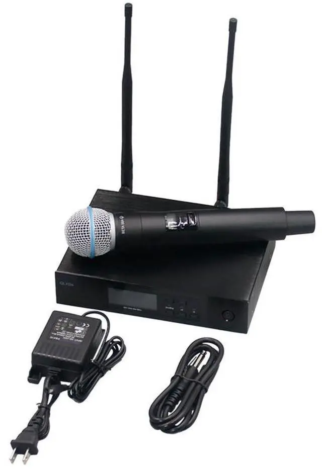 Alt view image 3 of 4 - QLXD4 one-to-one wireless microphone for stage use, dedicated to performances, digital microphone for home use, SM58/BETA58A