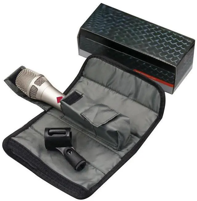 Alt view image 4 of 4 - KMS105 large diaphragm condenser microphone - live broadcast microphone, recording microphone, recording studio host microphone, 34mm GOLD