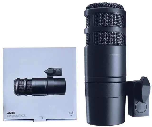 Alt view image 3 of 4 - AT2040 Dynamic Microphone Sound Card Kit Professional Audio Book Recording Equipment Voiceover Dedicated Microphone