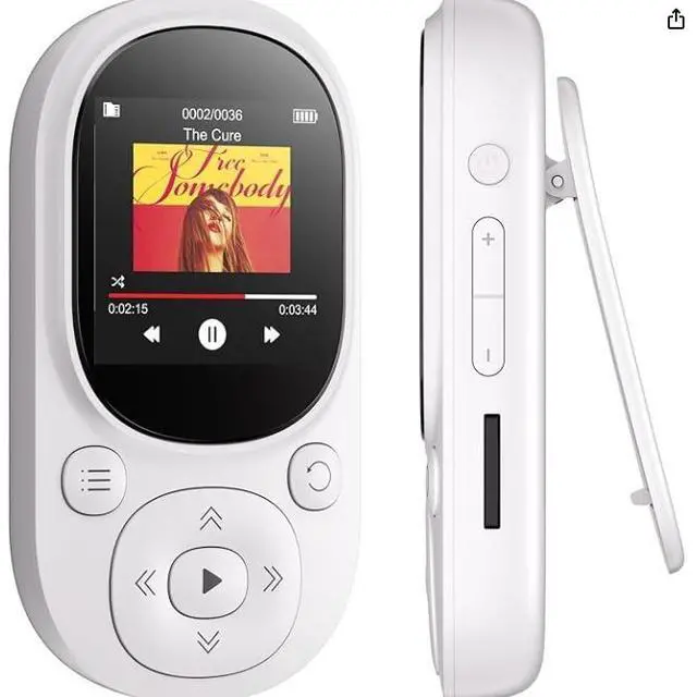Alt view image 5 of 5 - Clasp Bluetooth MP3 Walkman, MP4 dedicated music player, capable of recording. Available in multiple colors. Supports all platforms.
