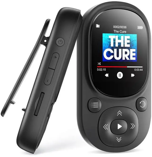 Alt view image 3 of 5 - Clasp Bluetooth MP3 Walkman, MP4 dedicated music player, capable of recording. Available in multiple colors. Supports all platforms.