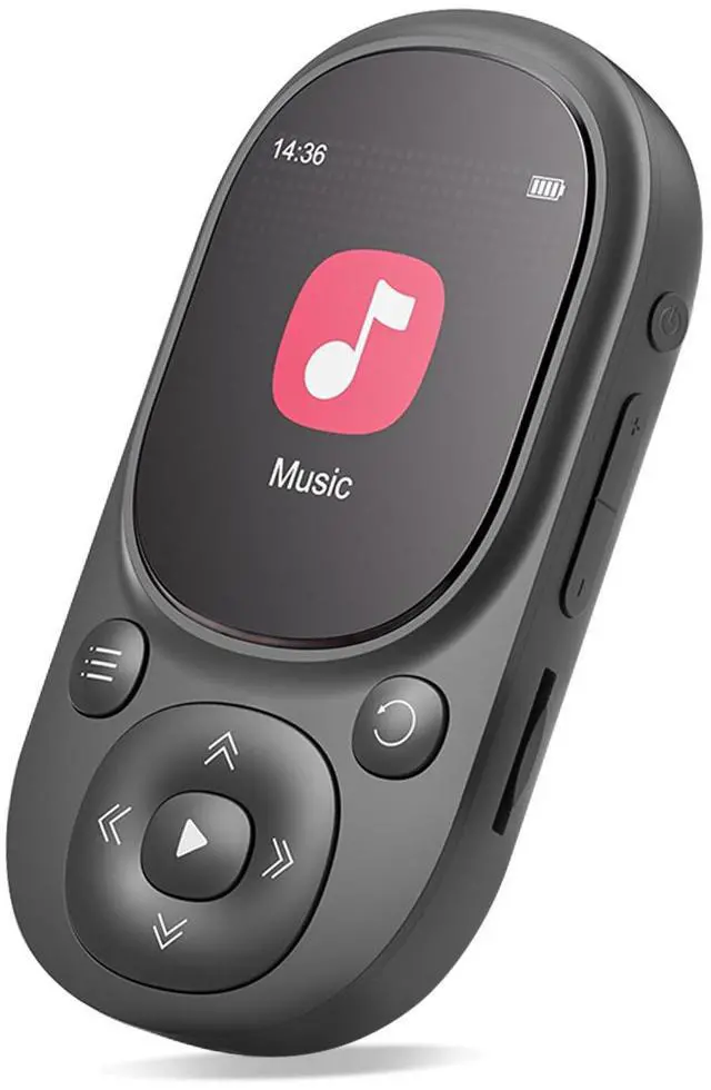 Main image of Clasp Bluetooth MP3 Walkman, MP4 dedicated music player, capable of recording. Available in multiple colors. Supports all platforms.