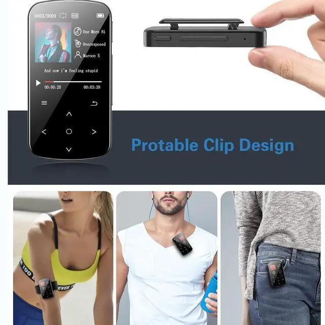 Alt view image 2 of 5 - 32GB high-definition screen cross-border best-selling portable sports style MP3 music player MP4 ultra-thin student-specific