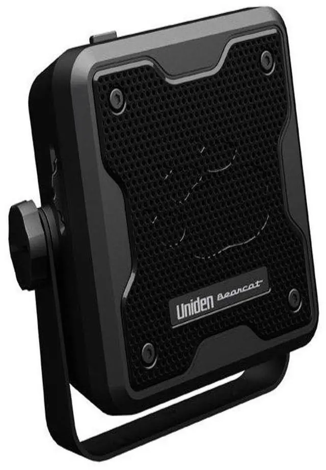 Main image of (BC23A) Bearcat 15-Watt Amplified External Communications Speaker. Durable Rugged Design, Perfect for Amplifying Scanners, CB Radios, and Other Communications Receivers. , Black