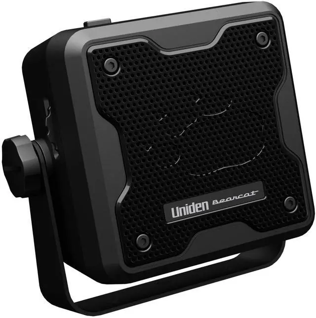 Alt view image 2 of 6 - (BC23A) Bearcat 15-Watt Amplified External Communications Speaker. Durable Rugged Design, Perfect for Amplifying Scanners, CB Radios, and Other Communications Receivers. , Black