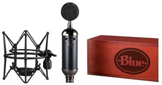 Alt view image 3 of 6 - Blue Blackout Spark SL XLR Condenser Microphone for Pro Recording, Streaming, Podcasting, Gaming, with Large Diaphragm Cardioid Mic Capsule, Shockmount, Detailed Natural Sound, Protective Case - Black