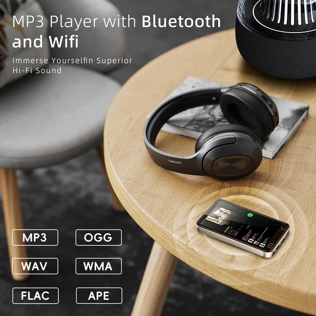 Alt view image 7 of 7 - G7 MP3 MP4 Player, White Portable Media Player with 144GB Memory, Android Interface, Bluetooth WiFi, 4 Inch Touch Screen, Speaker and Camera