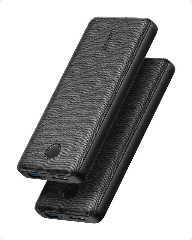 Main image of Power Bank(PowerCore 10K),Compact Travel-Ready 10,000mAh Battery Pack with PowerIQ Charging Technology,5V/3A High-Speed Charging for iPhone,iPad,and More (USB-C Input and OutputBlack, 2-Pack)