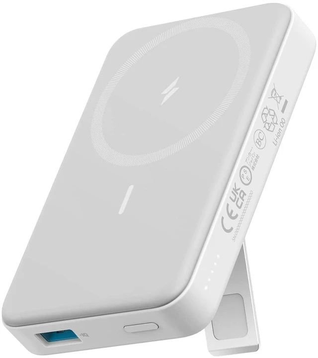 Main image of Anker 633 Magnetic Power Bank with Stand, 10,000mAh Portable Charger | Foldable Wireless Charger with 20W USB-C Power Delivery, MagSafe-Compatible for iPhone 16 / 15 / 14 / 13 / 12 Series