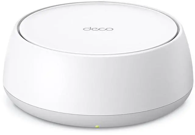 Main image of Deco BE23 Dual-Band BE3600 WiFi 7 Mesh Wi-Fi Router | 4-Stream 3.6 Gbps,160 Mhz | Covers up to 2,500 Sq.Ft | 2× 2.5G Ports Wired Backhaul | VPN, MLO, HomeShield, Free Expert Help, 1-Pack