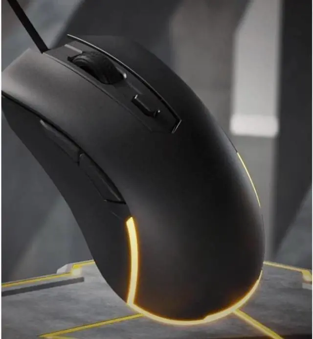 Alt view image 2 of 4 - TUF Gaming M3 Gen II Gaming Mouse, Wired, 59g Lightweight, IP56 dust & Water Resistance, Antibacterial Guard, 8K DPI Optical Sensor, 6 Programmable Buttons, Teflon Mouse feet, Black