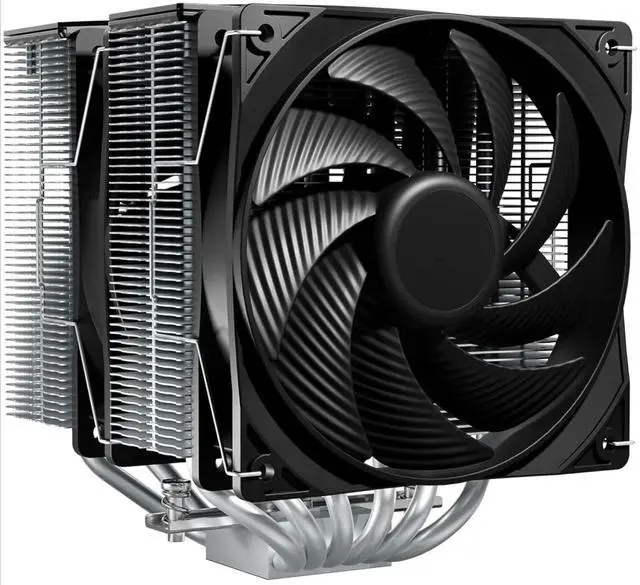 Main image of Pure Rock Pro 3 Silver CPU Air Cooler | 120mm Quiet PWM Fan | AMD:AM4 AM5/Intel LGA 1700/1150/1151/1200 | Silver | BK041