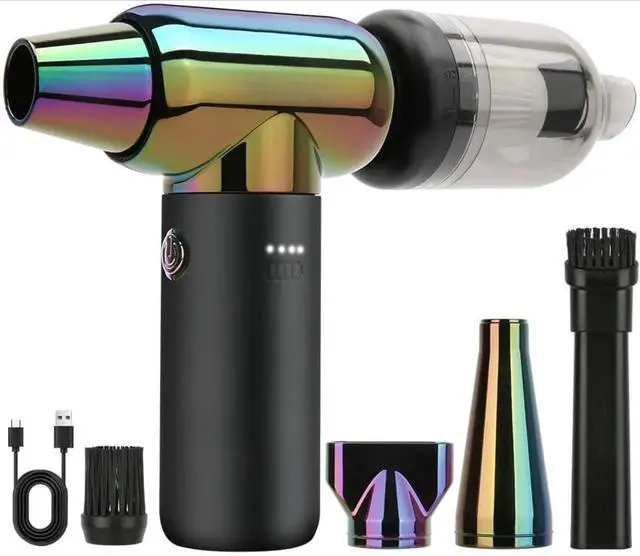 Main image of Compressed Air Duster,110000RPM Electric Air Duster, Mini Blower, Jet Dry Blower for Computer, Keyboard, Car, Home, Outdoor Cleaning, Type-C (Green)