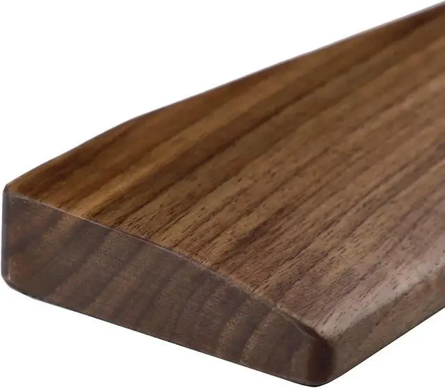 Alt view image 4 of 6 - Wooden Wrist Rest Solid Wood Walnut for Q13 Pro Mechanical Keyboard