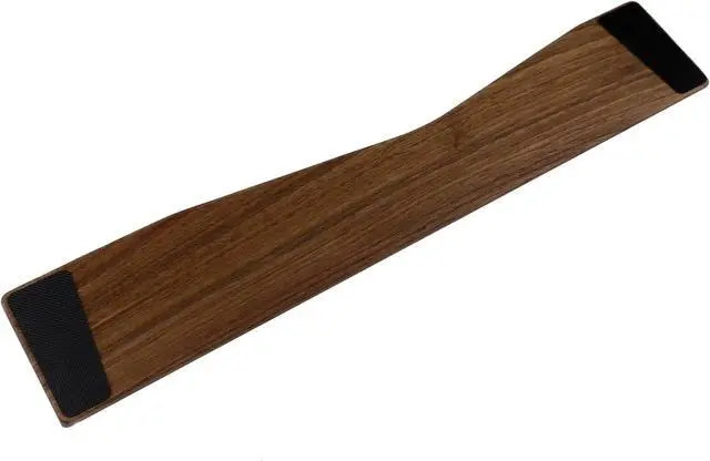 Alt view image 5 of 6 - Wooden Wrist Rest Solid Wood Walnut for Q13 Pro Mechanical Keyboard