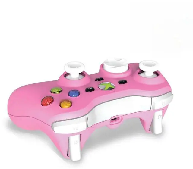 Alt view image 5 of 6 - Wired Controller - Pink - Officially licensed Xbox 360 Controller replica for use,Plug and Play Gaming Gamepad