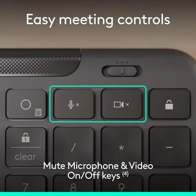 Alt view image 5 of 6 - Slim Wired Combo MK625 for Business, Optical Wired Mouse, Full-Size Keyboard, USB-C Plug-and-Play - Graphite