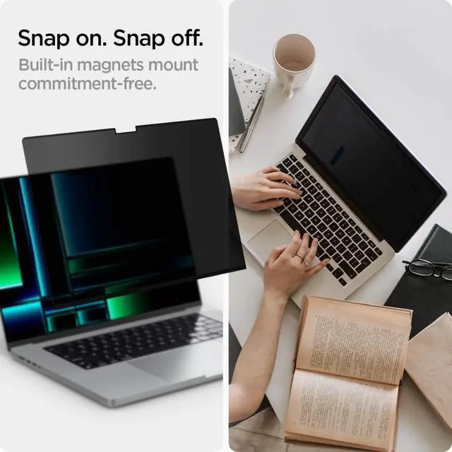 Alt view image 6 of 6 - Privacy Filter Screen Protector [SafeView] designed for MacBook Pro 14 inch
