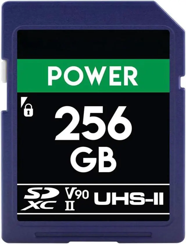 Alt view image 6 of 6 - Power 64GB SDXC UHS-II Memory Card 300MB/s Read, 250MB/s Write | Ideal for 8K, 4K, HDR, and 360 Video