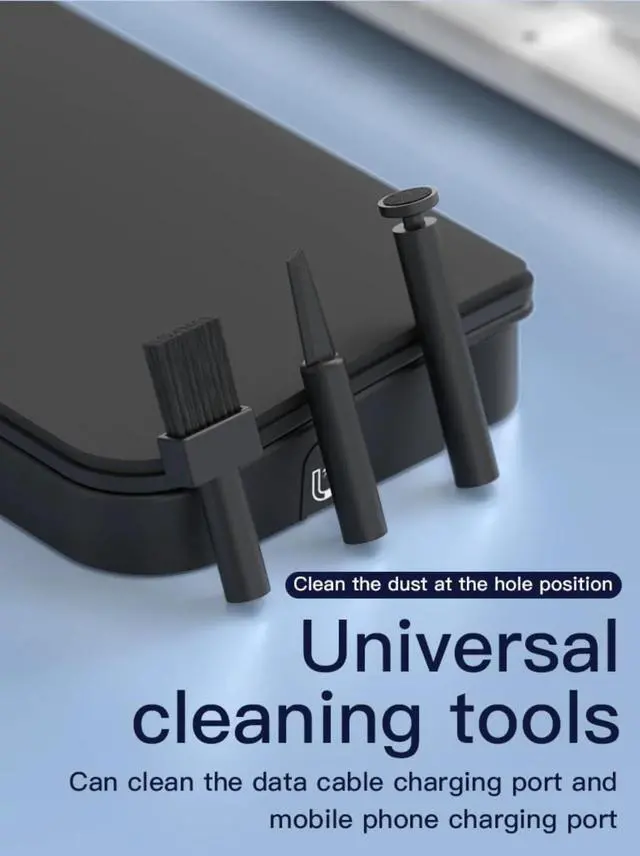 Alt view image 4 of 6 - Ergonomic Keyboard Wrist Rest with 22-in-1 Cleaning Kit, Non-Slip Base, Springy Sponge Support for Work and Gaming