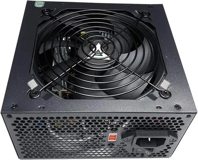 Alt view image 3 of 6 - CAPTAIN550 ATX Power Supply with All Black Cables