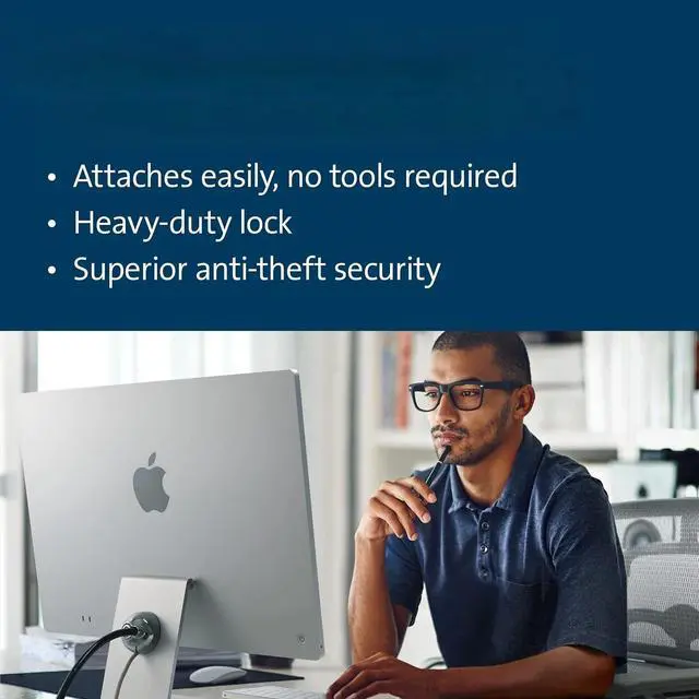 Alt view image 2 of 6 - SafeDome Cable Lock for iMac 24 inch 2021 (K68995WW), Silver