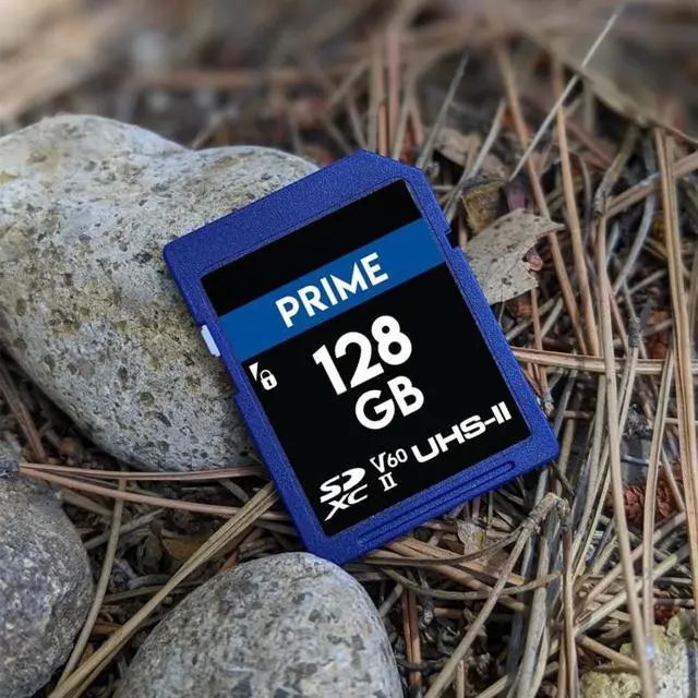Alt view image 4 of 6 - Prime 128GB SDXC UHS-II Memory Card 300MB/s Read, 250MB/s Write | Ideal for 8K, 4K, HDR, and 360º Video