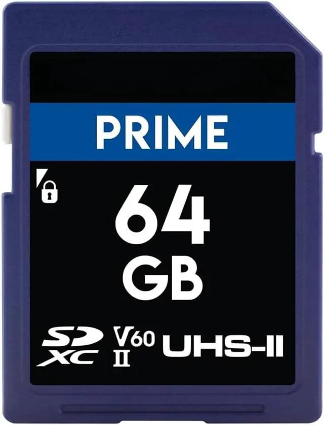 Alt view image 5 of 6 - Prime 128GB SDXC UHS-II Memory Card 300MB/s Read, 250MB/s Write | Ideal for 8K, 4K, HDR, and 360º Video