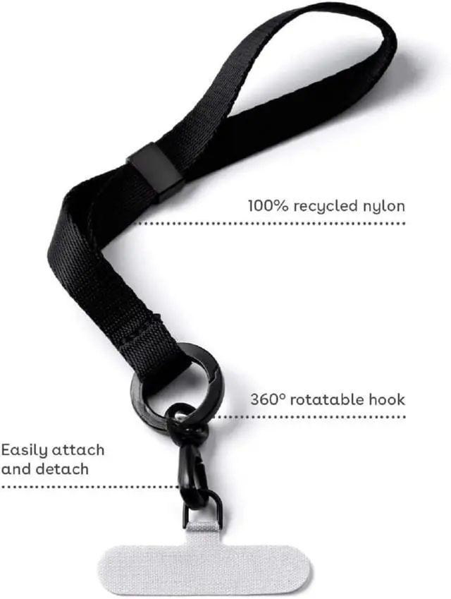Alt view image 3 of 4 - Utility Wrist Lanyard - Black