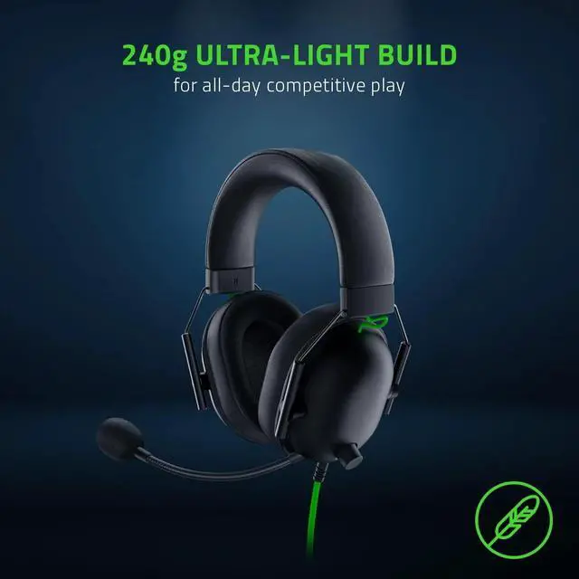 Alt view image 4 of 5 - V2 X Wired Gaming Headset with 7.1 Surround Sound, 50mm Drivers, Noise Cancelling Mic