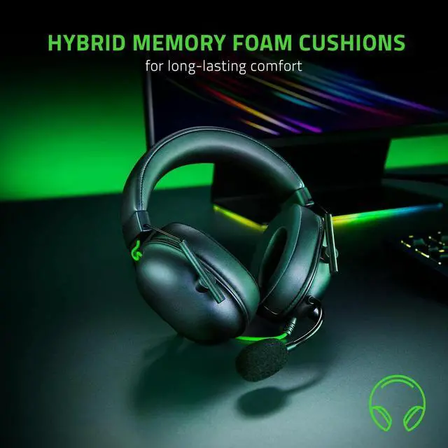 Alt view image 5 of 5 - V2 X Wired Gaming Headset with 7.1 Surround Sound, 50mm Drivers, Noise Cancelling Mic