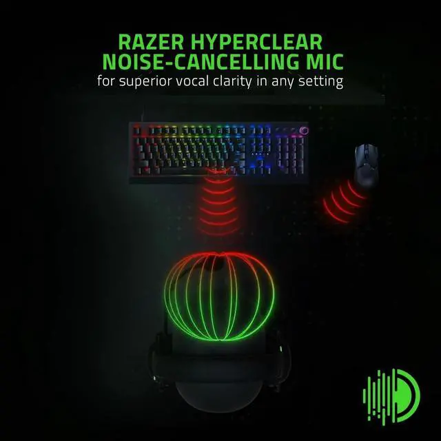 Alt view image 2 of 5 - V2 X Wired Gaming Headset with 7.1 Surround Sound, 50mm Drivers, Noise Cancelling Mic
