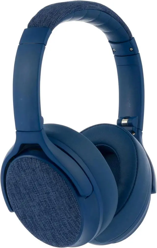 Main image of Active Noise Cancelling Bluetooth Headphones with Built-in Microphone | Blue