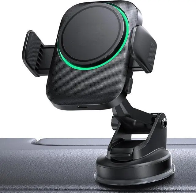 Main image of Car Phone Holder, Qi2 Certified Wireless Car Charger for Cell Phone Mount Dash360° Phone Mount Auto Clamping